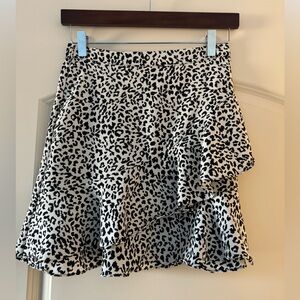 altard state cheetah print skirt